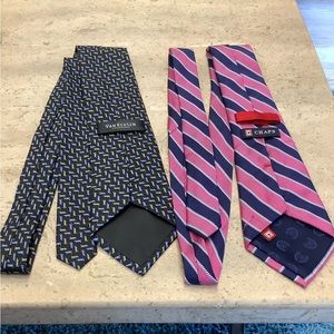 Ralph Lauren Chaps & Van Heusen Silk Tie Bundle